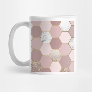 Sensations of the mind rose gold Mug